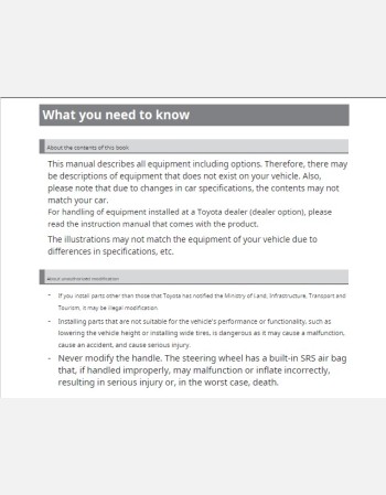 toyota voxy 2017 owners manual